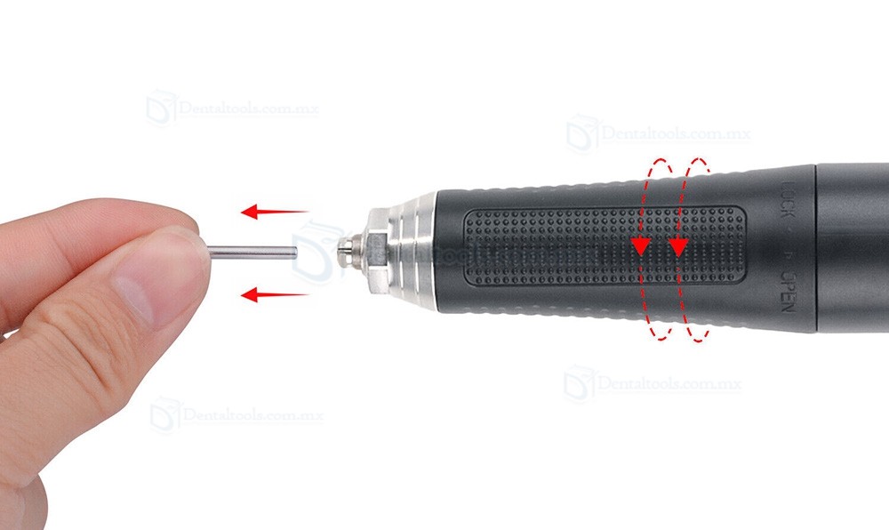 STRONGDRILL SDH-550 Pieza de mano para micromotor dental sin escobillas de 50000RPM